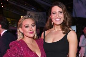 Mandy Moore & Hilary Duff Enjoy Holiday Light Display With Kids