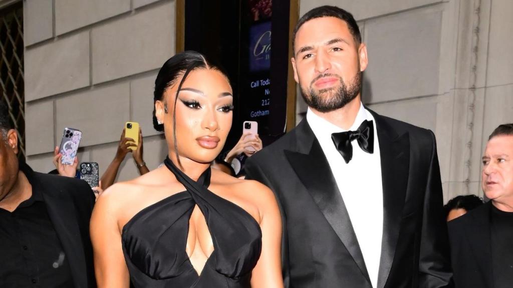 Megan Thee Stallion and Klay Thompson