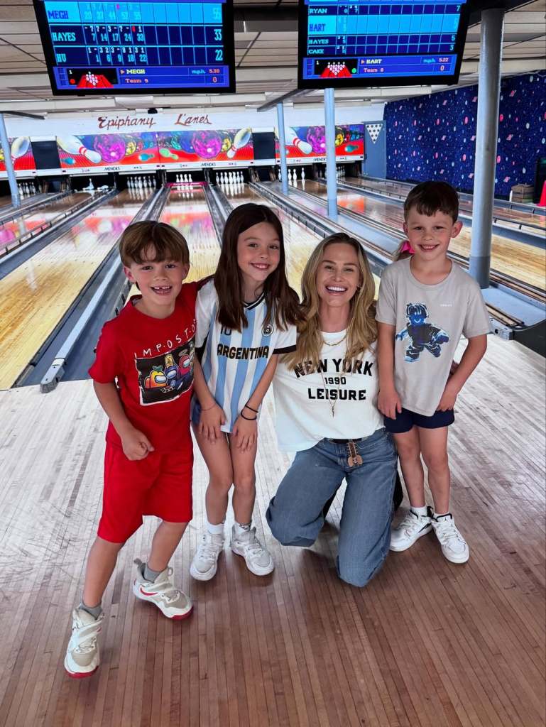 Meghan King with her kids 