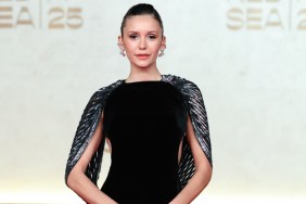 Nina Dobrev’s Backless Black Velvet Gown Look Will Steal Your Breath