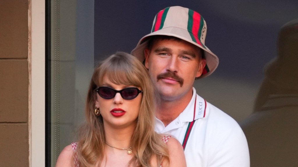 Travis Kelce Gets a 'Love You' From Taylor Swift's Friend Post Game