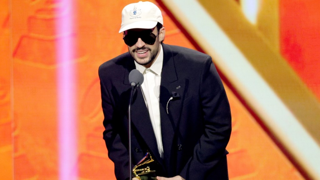 Bad Bunny Falls on Stage During Performance But Fans Had Other Plans