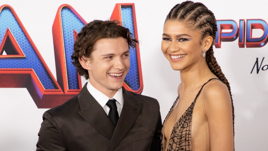 Tom Holland & Fiancee Spotted in Rare Moment With His Family