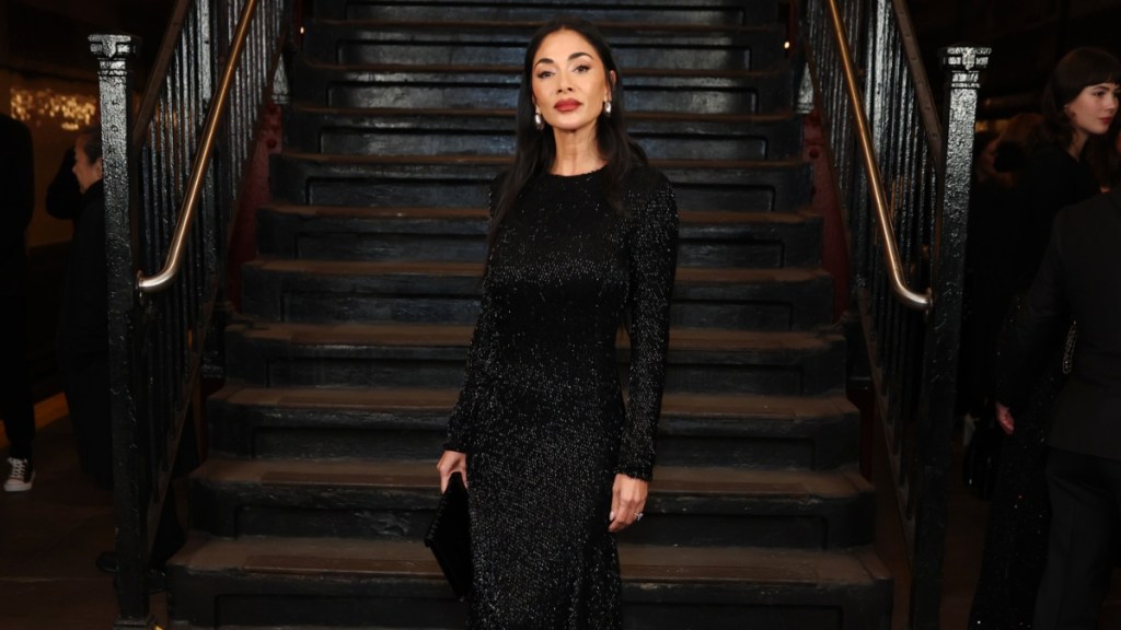 Nicole Scherzinger's Zuhair Murad Gown With Bold Neckline Is So Dreamy