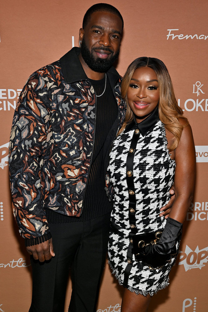 Quad Webb and King at the Married to Medicine Season 12 premiere party