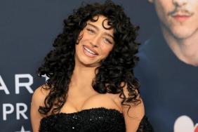 Odessa A’Zion Sparkles in Bedazzled Strapless Gown She Designed