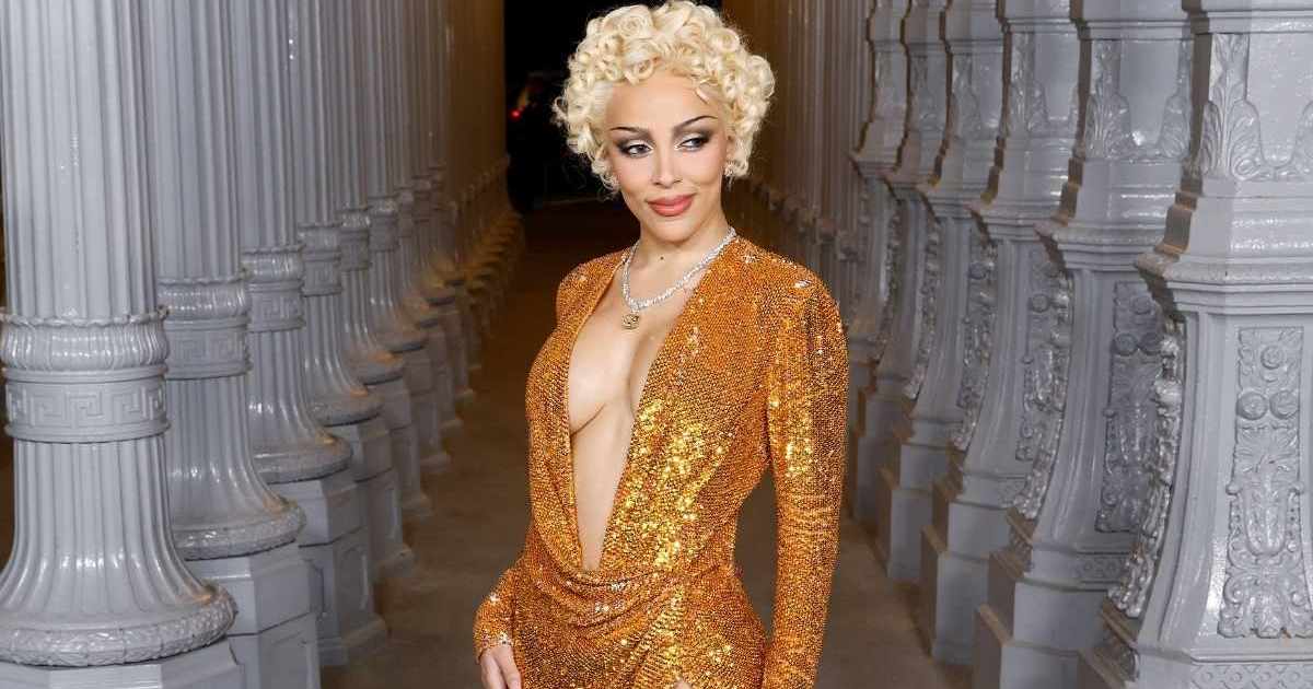 Doja Cat Wearing Red Coned Bra Will Reset Your Entire Day