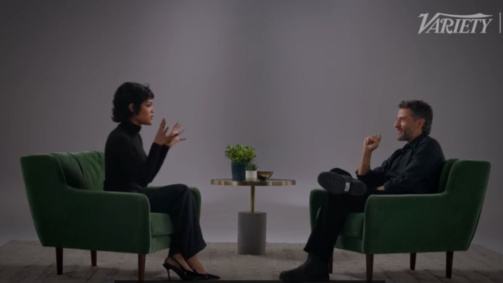 Oscar Isaac Lauds One Battle After Another Star Teyana Taylor