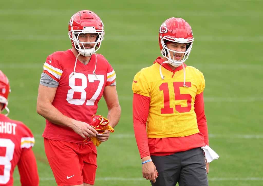 Patrick Mahomes Travis Kelce