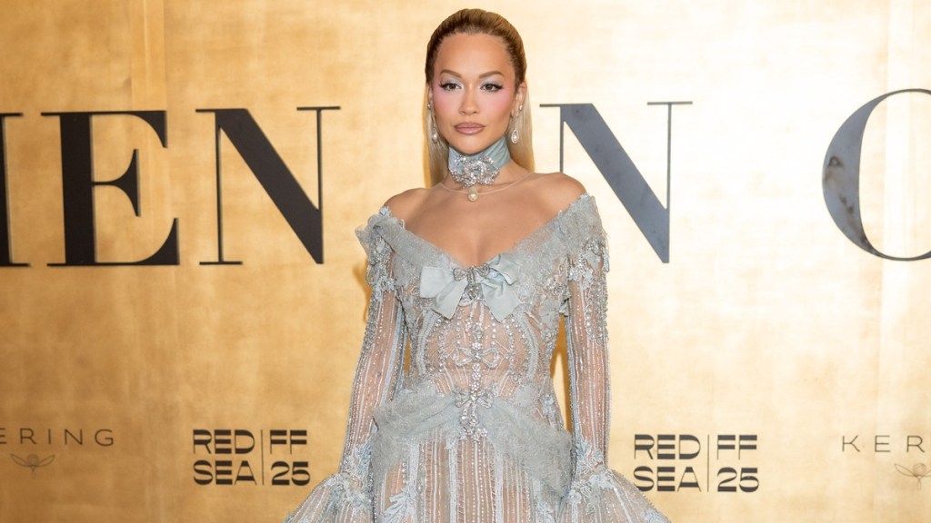 Rita Ora Wearing Sheer Dress Has Fans Obsessed