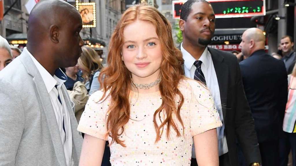 Sadie Sink's Armani Beauty Video Is Peachy Goodness