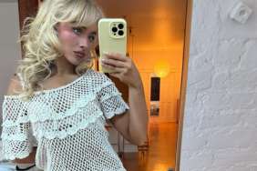 Sabrina Carpenter’s Fully Sheer Dress Photo Has Cheeky Side Tease