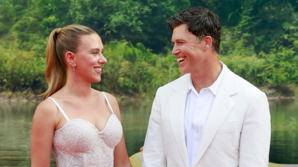 Colin Jost's Wife Scarlett Johansson Acted 'Weird' On Their First Date