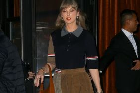 Taylor Swift Pairs Simple Tee With Luxurious LV Bag