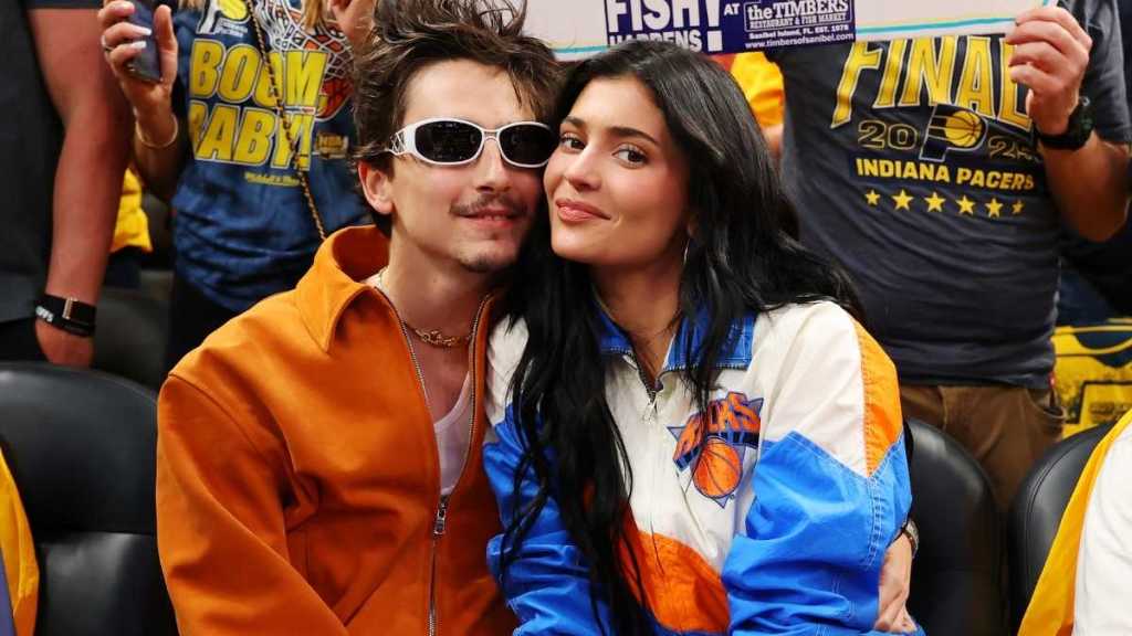 Timothee Chalamet and Kylie Jenner