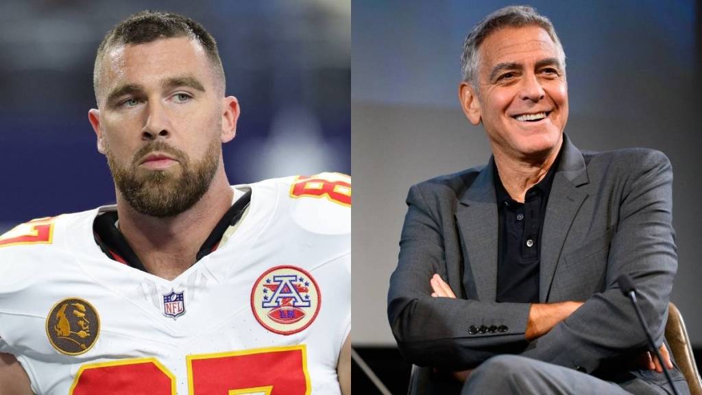 Travis Kelce, George Clooney