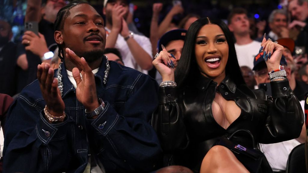 Cardi B & Stefon Diggs Join Yoga Class After Baby’s Birth