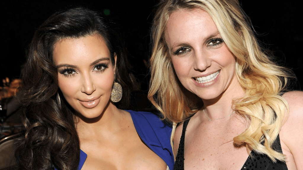 Kim Kardashian Cuddles With Britney Spears Is Must See