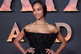 Zoe Saldana in Thong-Baring Tights Has Fans Saying 'Dayum'