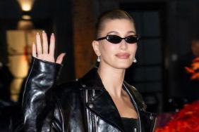 Hailey Bieber Rocks ‘Marty Supreme’ Jacket on Birthday Coffee Run