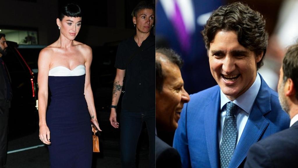 Justin Trudeau Shares PDA Moment With Katy Perry in Tokyo