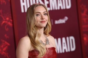 Amanda Seyfried's High Slit Dress Is Party-Ready