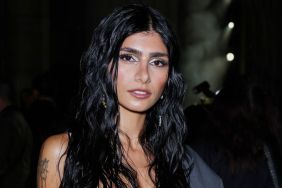 Mia Khalifa Shines in Barely-There Gold String Bikini