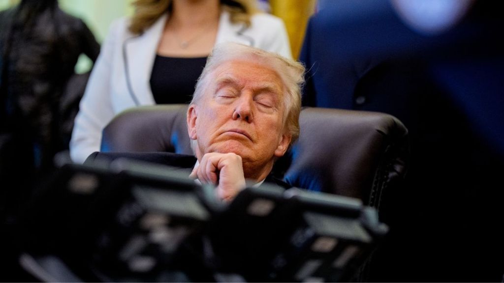 Donald Trump Is 'Fine' & 'Not Asleep' During Meetings, Says Staff