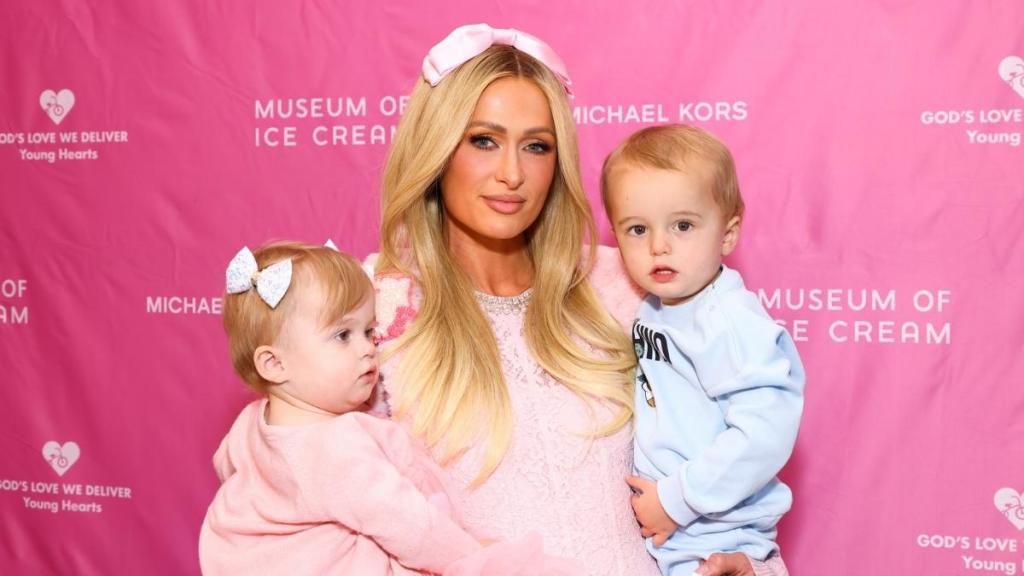 Paris Hilton Rings in 'Slivmas' With Her Kids in Cute Video