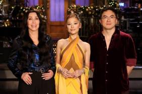 Ariana Grande Channels Carol Burnett in Backless Bob Mackie Dress