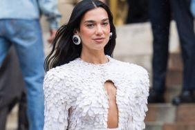 Dua Lipa's Paillette Minidress Comes With a Striking Cutout