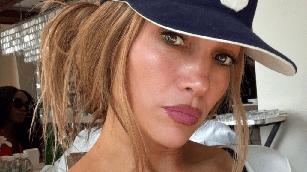 Bikini-Clad Jennifer Lopez in Fishnet Stockings Sets the Stage on Fire