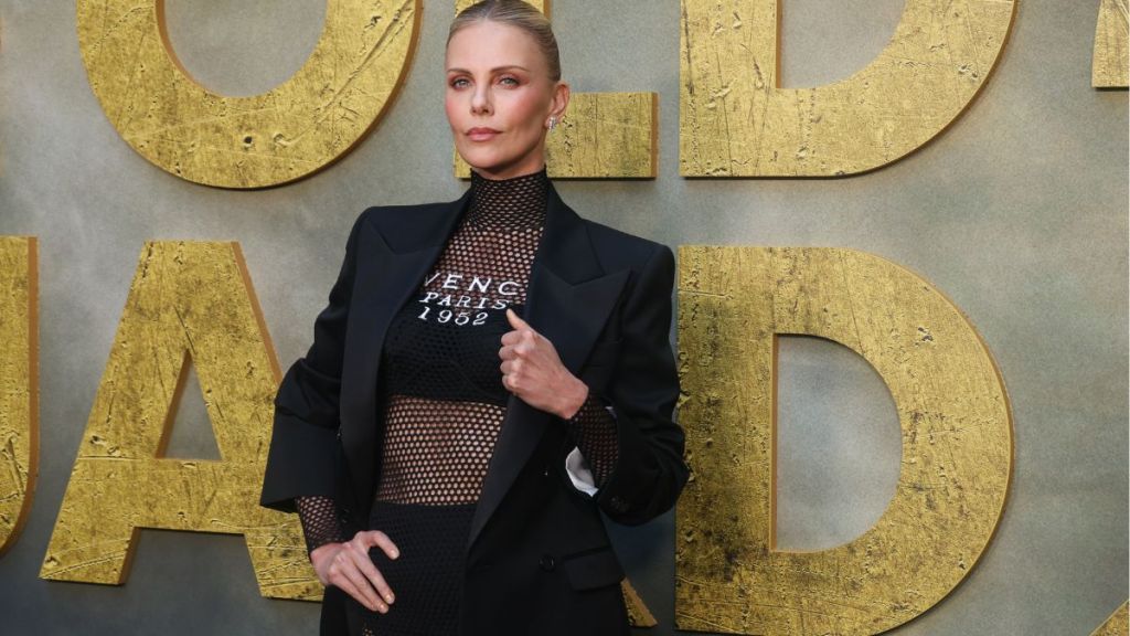Charlize Theron's Sheer Lace Outfit Is As Bold As It Gets