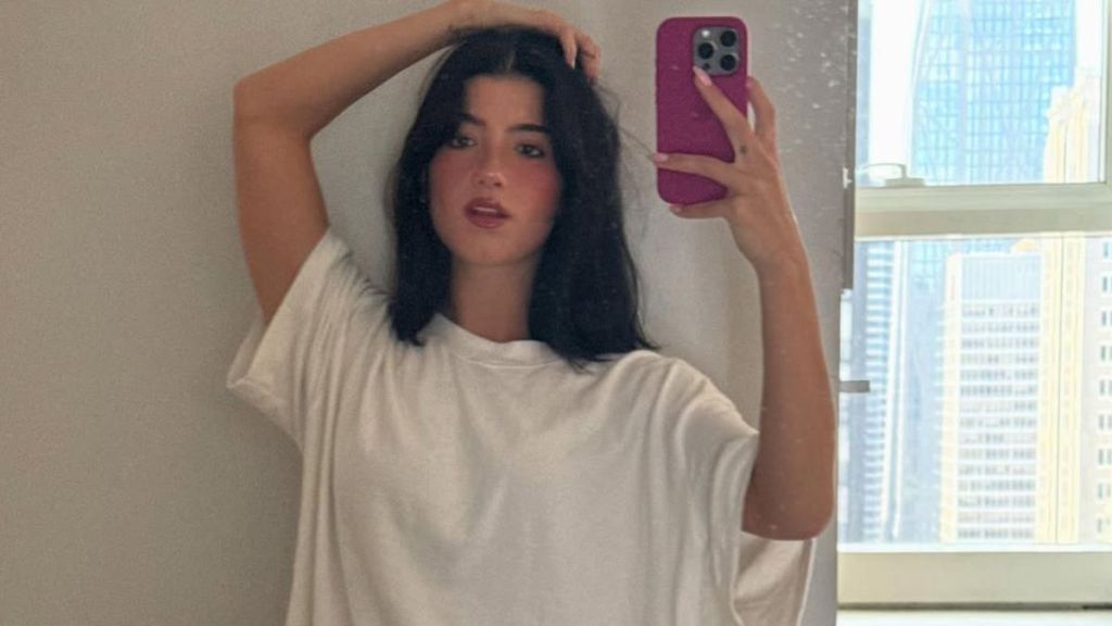 Charli D'Amelio in Sleeveless Satin Dress Screams 'Diva'