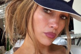 Jennifer Lopez Wears Only a Towel While Glamming up in Video