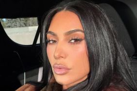 Kim Kardashian's Sheer Bra Is Max Cheeky in Slinky Dress Photos