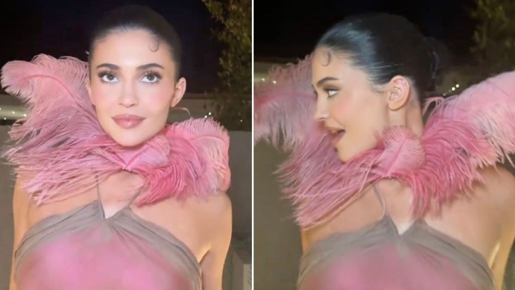 Kylie Jenner’s Backless, Cutout-Heavy Dress Has Eyes Glued On Her