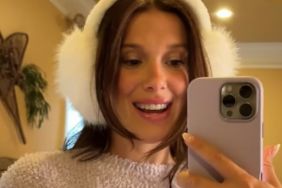 Millie Bobby Brown Turns Heads in White Mini-Shorts