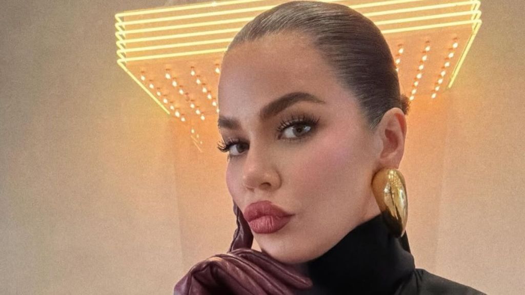 Khloé Kardashian Goes Bold in a Daring Strapless Dress