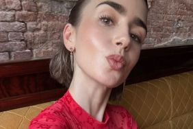 Lilly Collins' All-Red Outfit Is Unlike Anything You've Seen