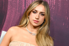 Tate McRae Dodges Fashion Mishap as Versace Top Shifts