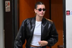 Hailey Bieber Elevates Holiday Style With Statement Bottega Veneta Tote
