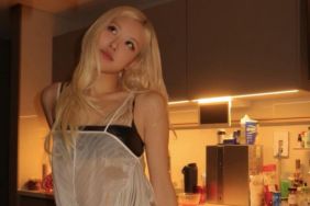 Rosé Wears Minimalist String Dress in Bold Style Statement