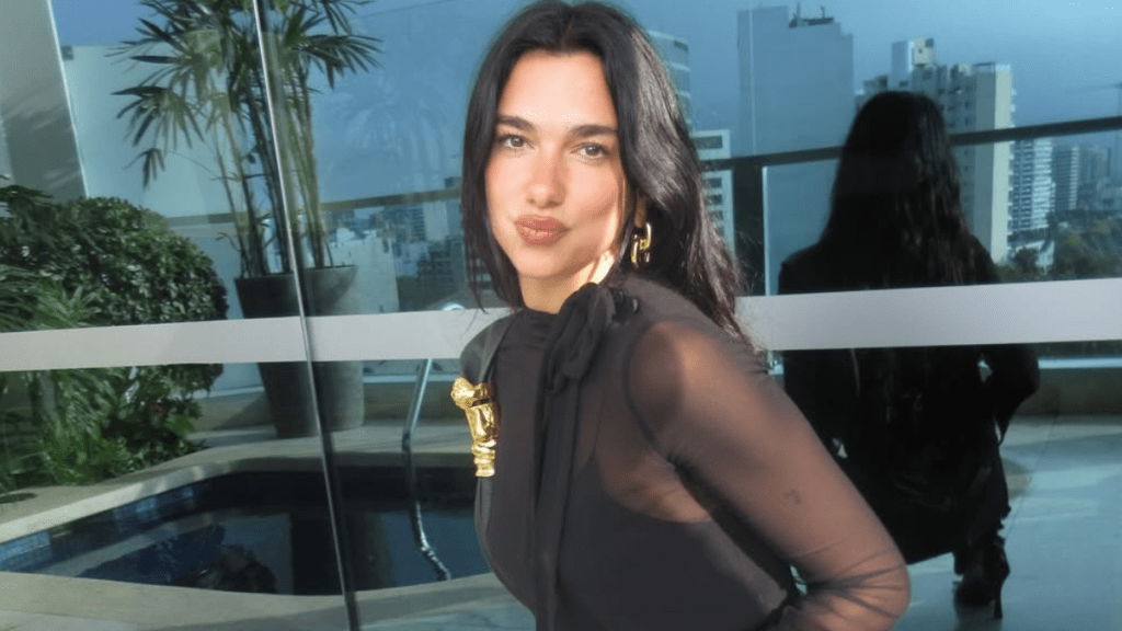 Dua Lipa's Super Tiny Lace Minidress From Haelo Tops $920 Mark
