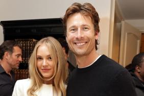 Glen Powell & Michelle Randolph