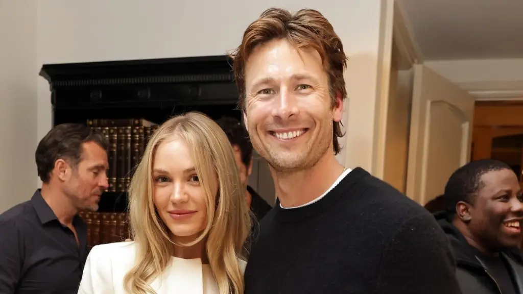 Glen Powell & Michelle Randolph