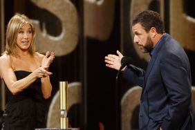 Adam Sandler Labels Jennifer Aniston's Boyfriend With Two Words