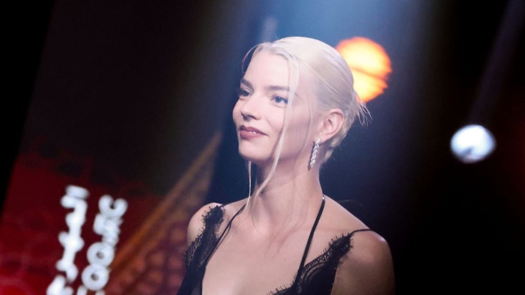 Anya Taylor-Joy Puts Bralette Center Stage in Tom Ford Outfit