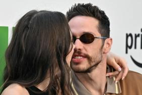 Pete Davidson Kisses Pregnant Girlfriend During Baby Shower