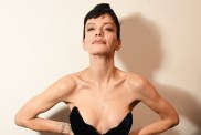 Lily Allen's Sheer Dress Photo Sees Her Pose Cheekily on a Sofa
